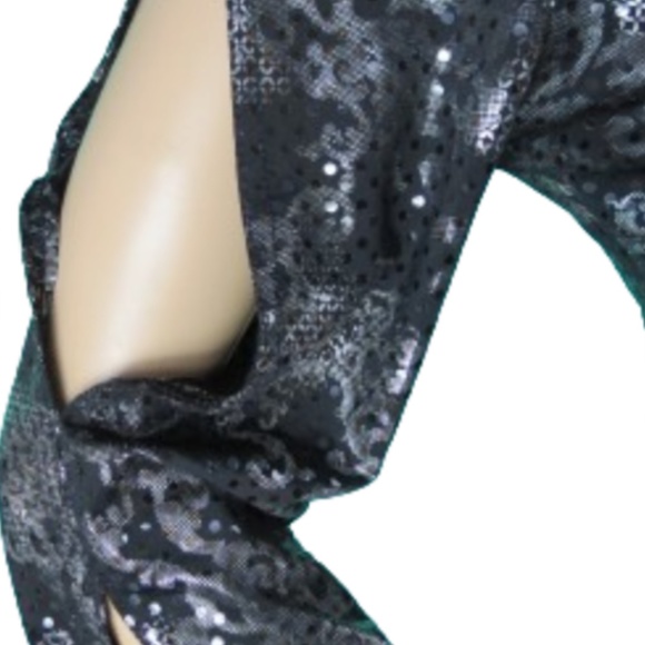 Joseph Ribkoff Peek-a-boo Sleeve Top - Picture 3 of 5